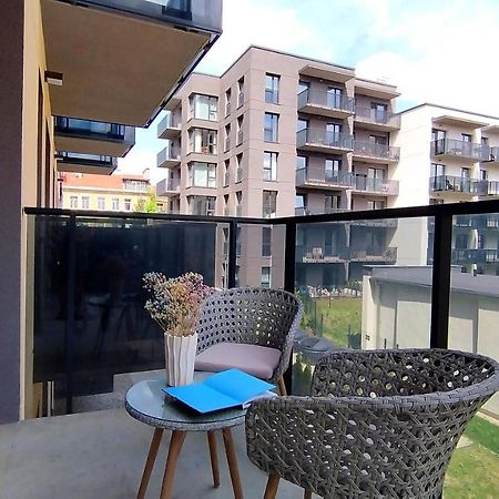 Brand New Mindaugas Luxury Designer Apart Вильнюс Экстерьер фото